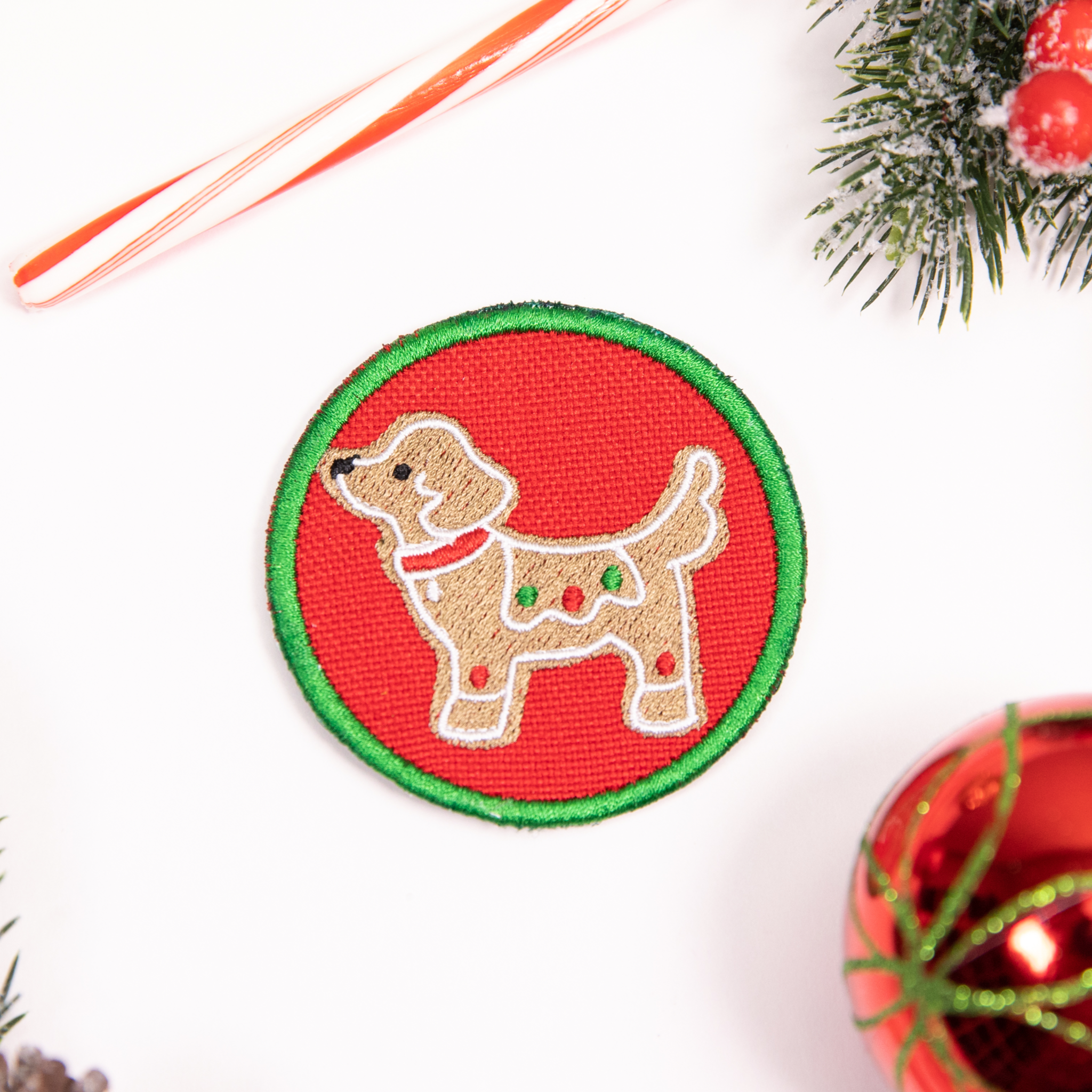 Ginger Bread Puppy Patch
