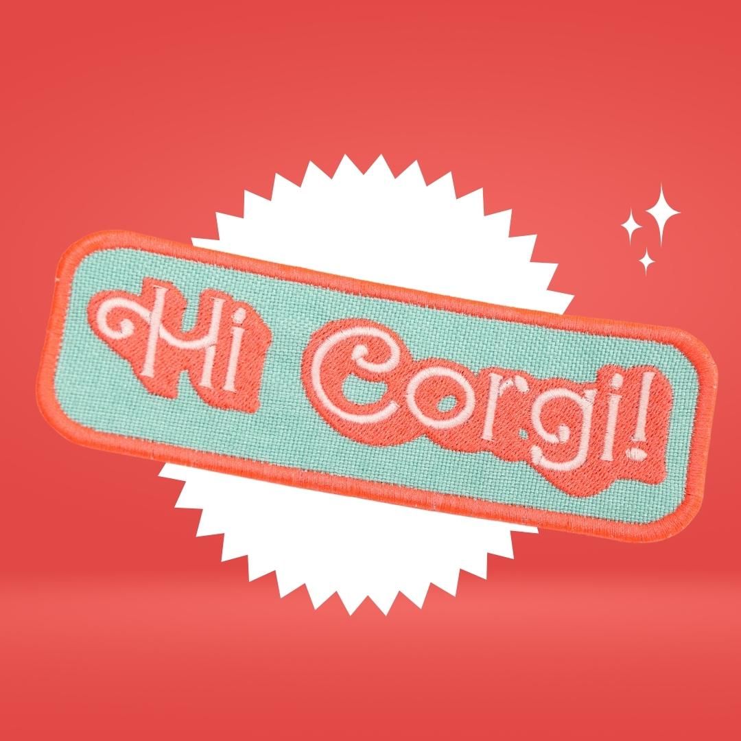 Hi Corgi! 2x6 Patch