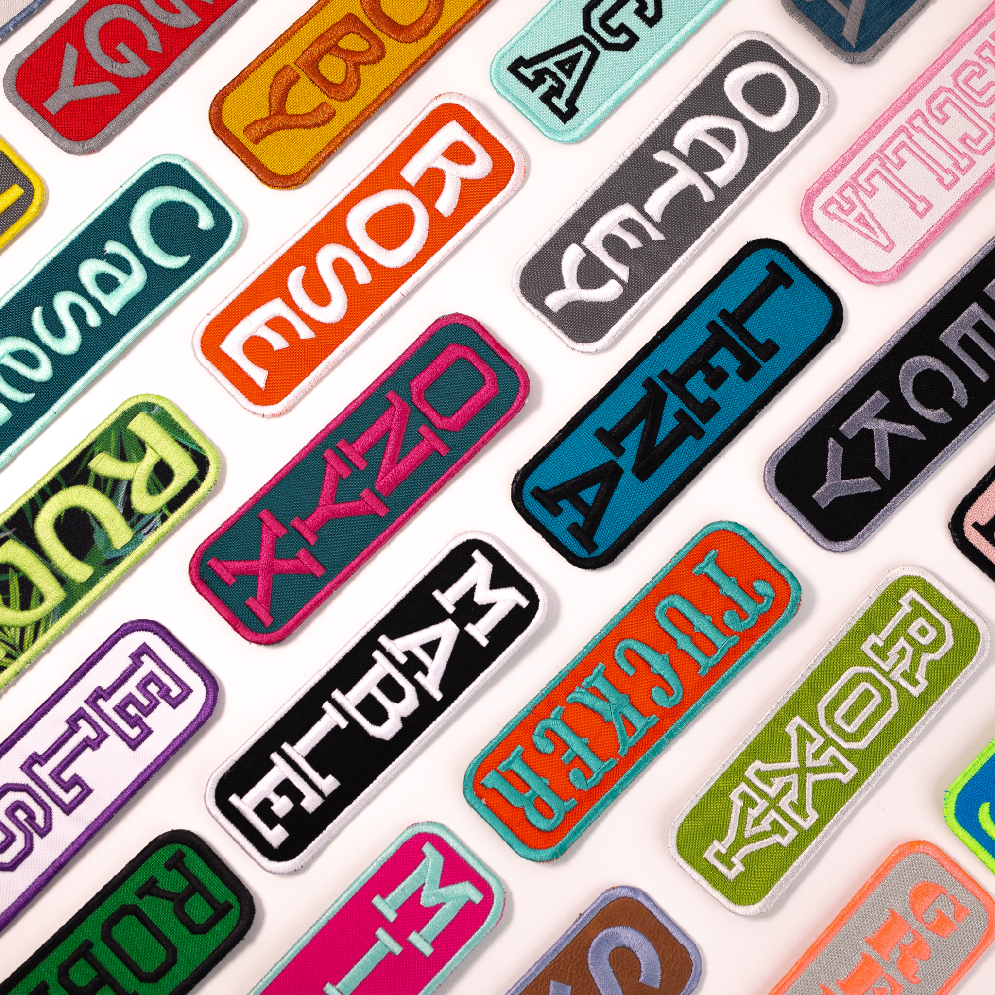 Dog name patches sale
