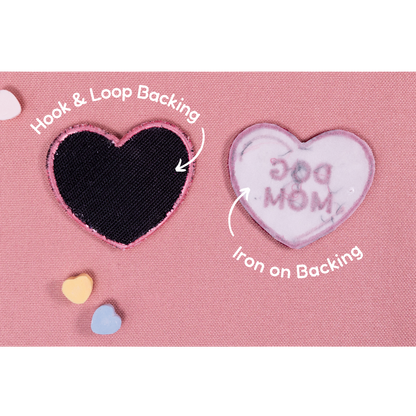 Dog Mom Heart Patch