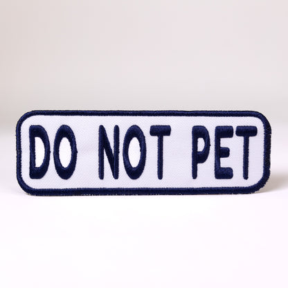 Do Not Pet 2x6 Patch
