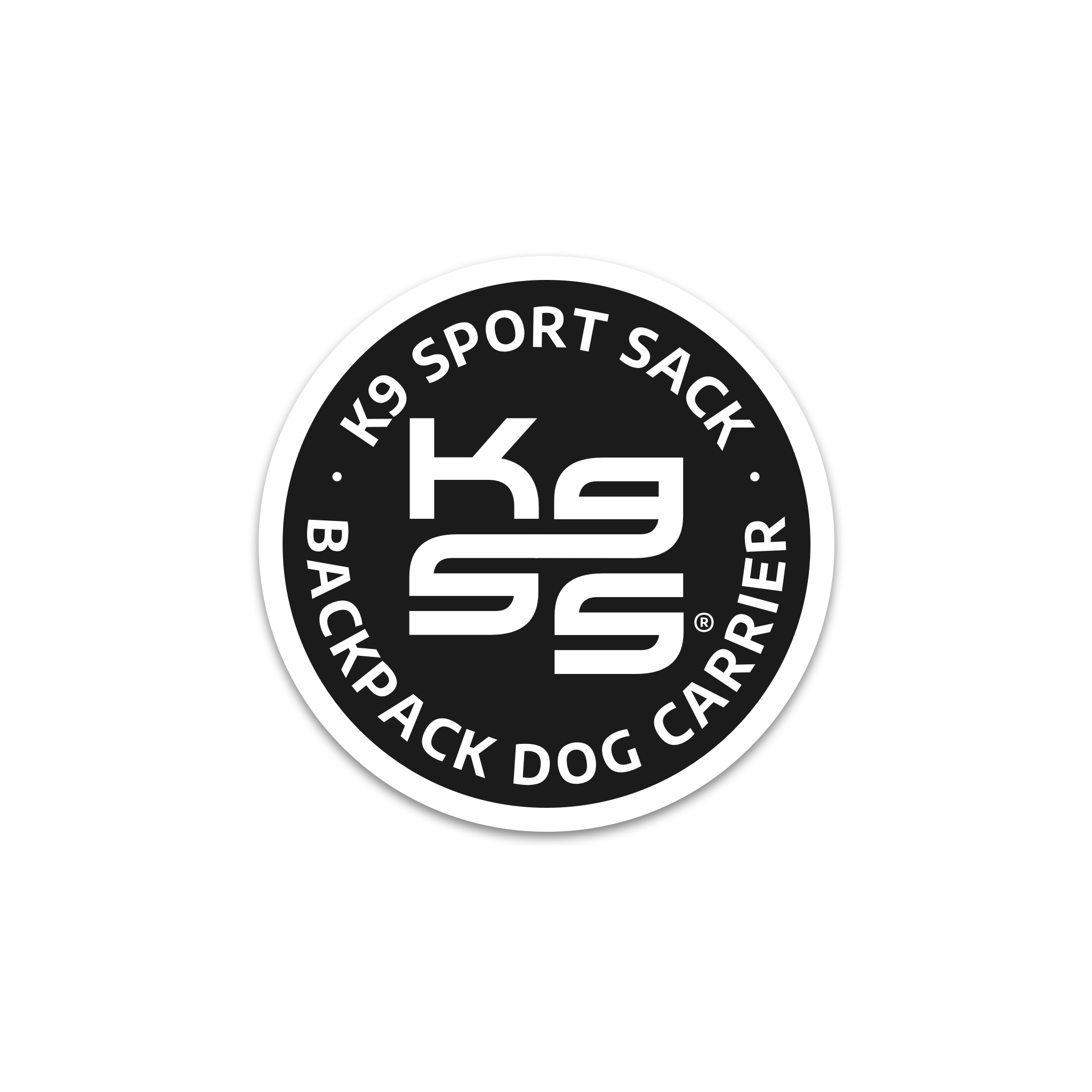 K9 Sport Sack Sticker black