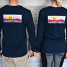 K9 T-Shirt Long sleeve Navy back side
