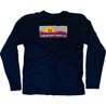 K9 T-Shirt Lsleeve Navy back side