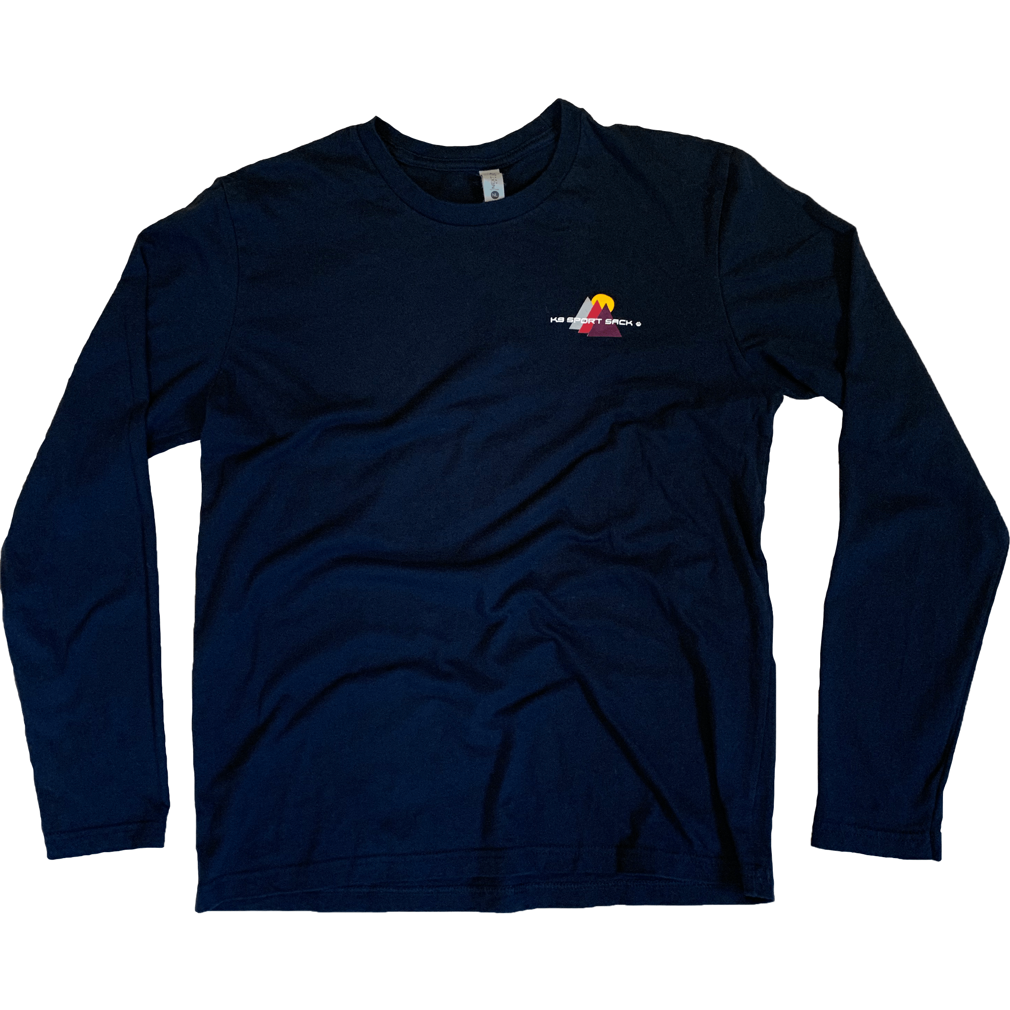 K9 T-Shirt Lsleeve Navy front side