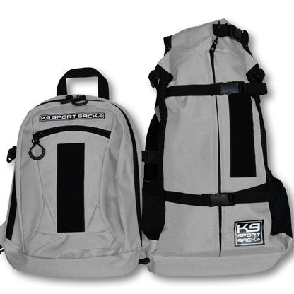 Plus 2 dog carrier gray sizes