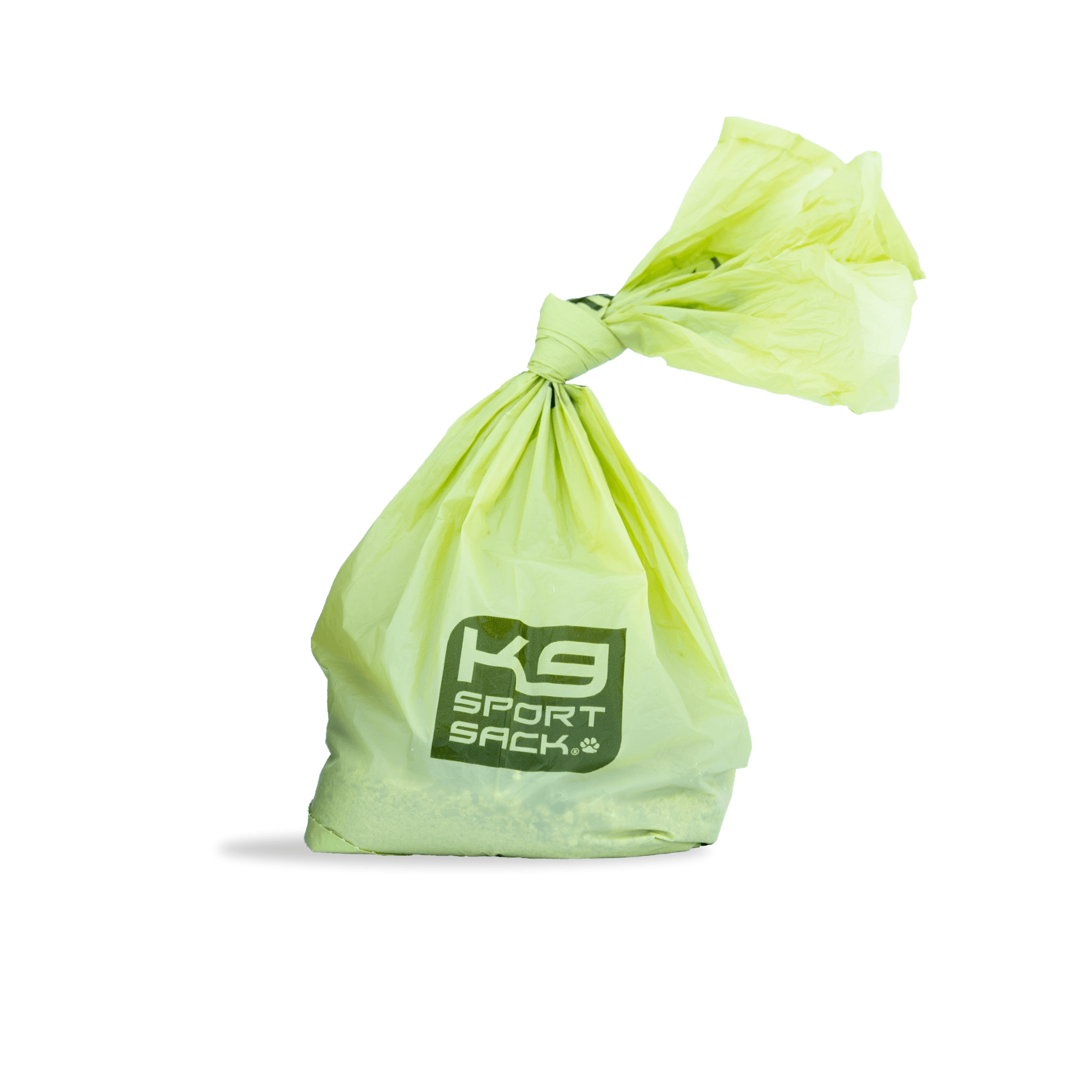 Plastic Waste Bags Black Green Yellow Blue Red Grass Sky Stock