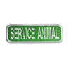 Green Service Animal dog Patches
