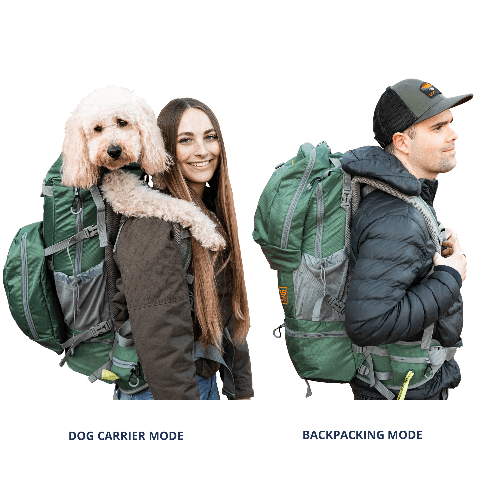 Dog backpack cheap water carrier
