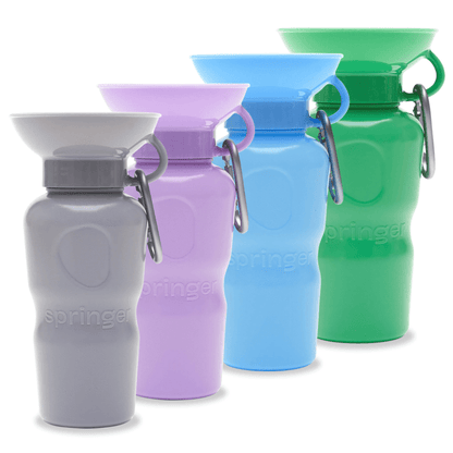 Springer® Classic Travel Dog Water Bottle 4 colors