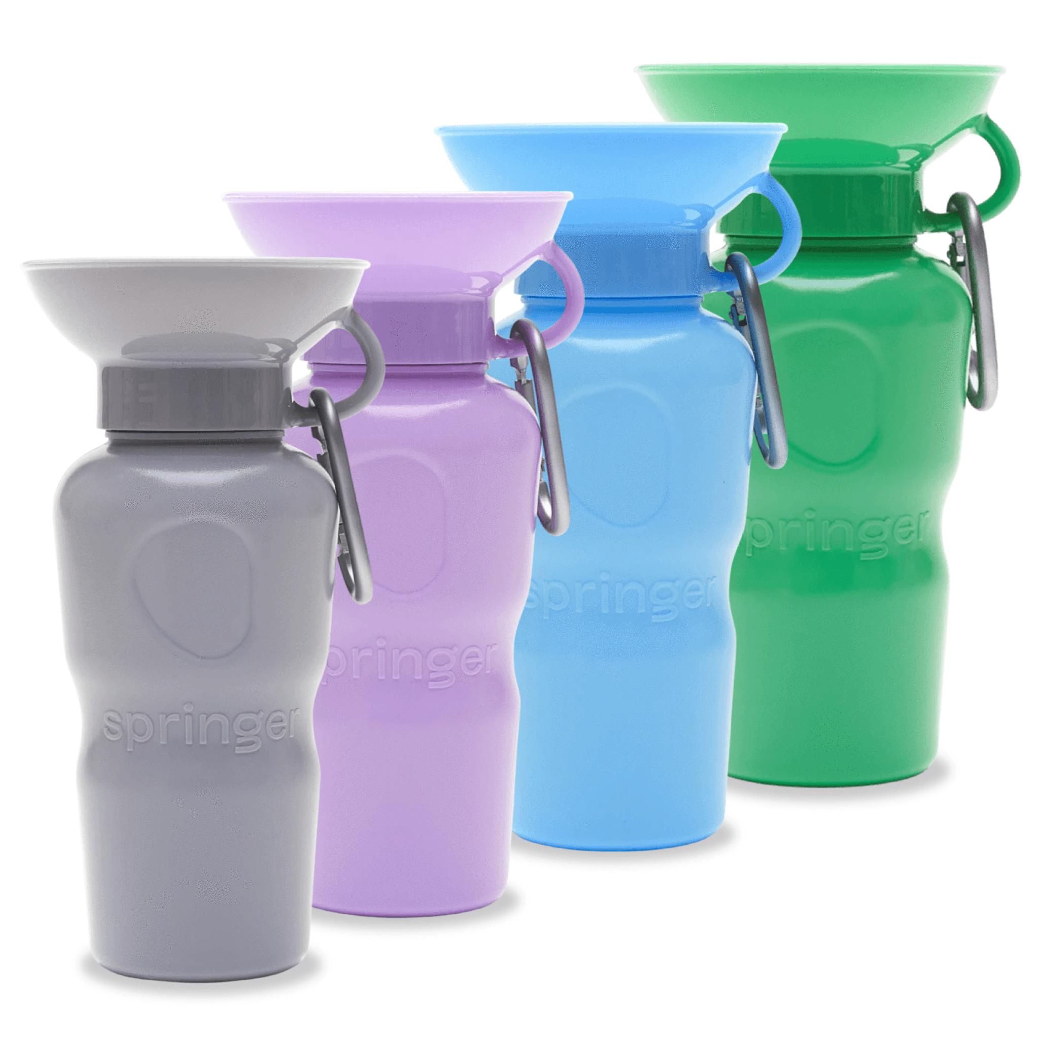 Springer® Classic Travel Dog Water Bottle 4 colors