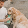 portable dog water bottle easy to drink out of