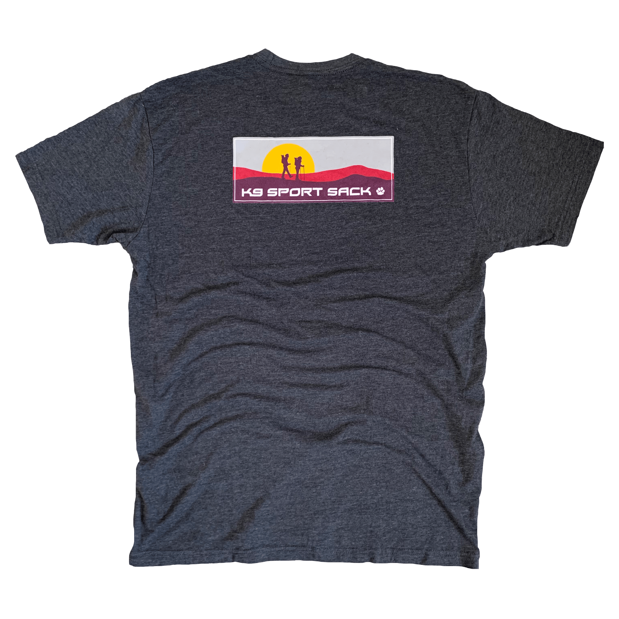 K9 Sport Sack T-Shirt Charcoal Back Side