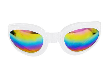 White Frame Dog Goggles